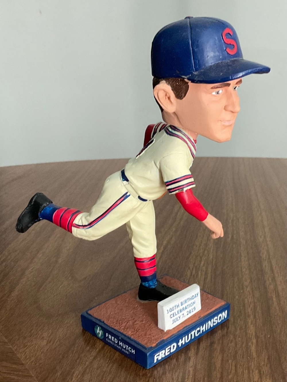 Fred Hutchinson Seattle Mariners/Rainiers 100th B-Day Bobble Head